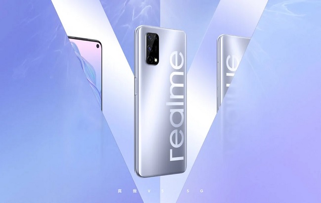 Realme V5 sử dụng màn hình đục lỗ