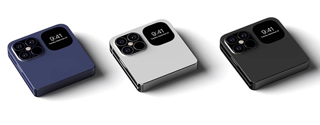 Thiết kế iPhone màn hình gập quá hoàn hảo