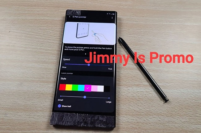 Bút S-Pen hoạt động linh hoạt