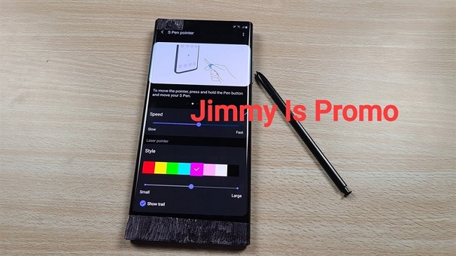 Bút S-Pen thế hệ mới tích hợp tính năng trỏ chuột như trên máy tính và thêm nhiều tuỳ chọn giao diện mới