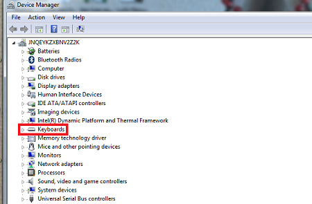 Cách khóa bàn phím laptop (2)