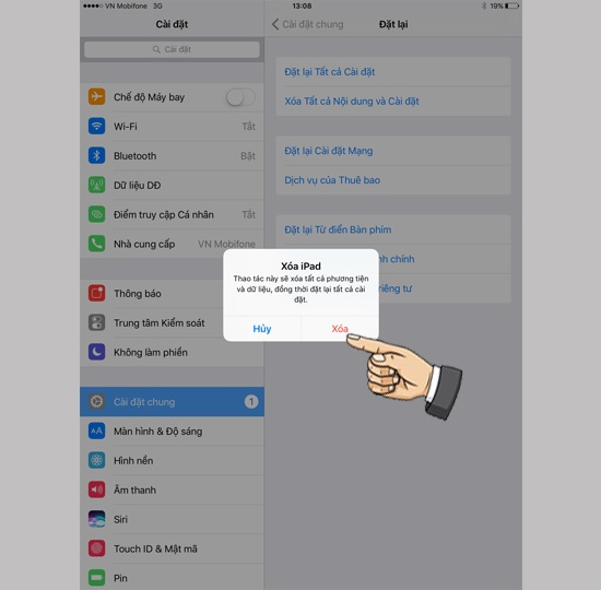Nhấn OK là hoàn thành