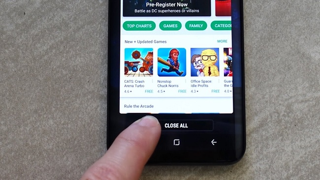 Bạn nên tắt mọi ứng dụng chạy nền