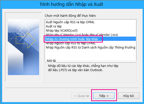 Cài đặt Gmail cho Outlook (3)