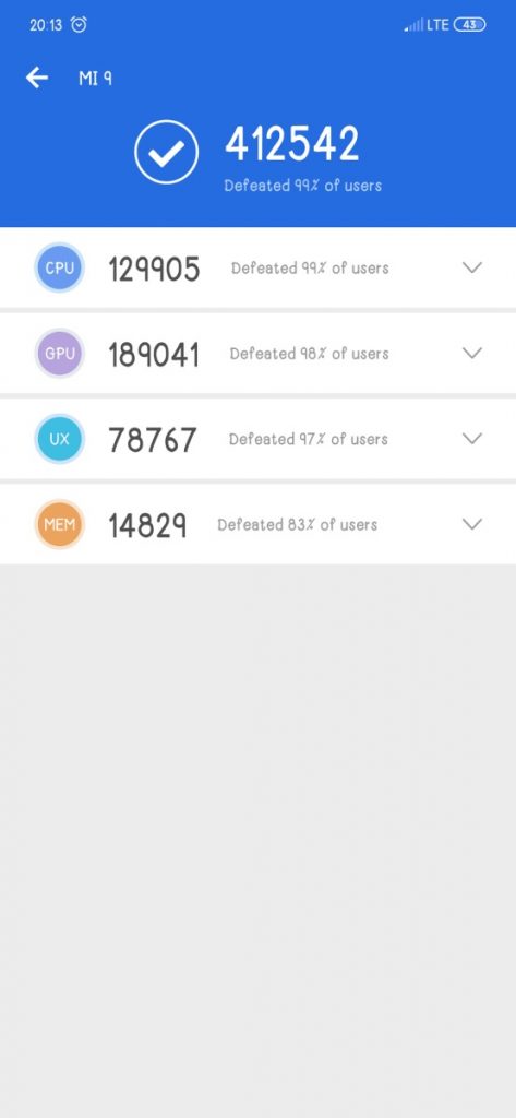 Antutu đánh giá sức mạnh của smartphone dựa trên những thành phần nào?