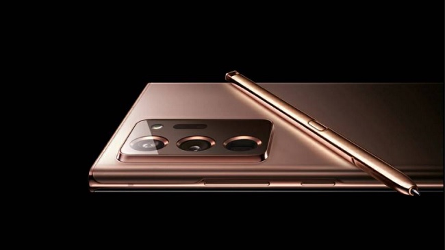 Hình ảnh của Galaxy Note 20 Ultra vừa bị lộ do gặp sự cố