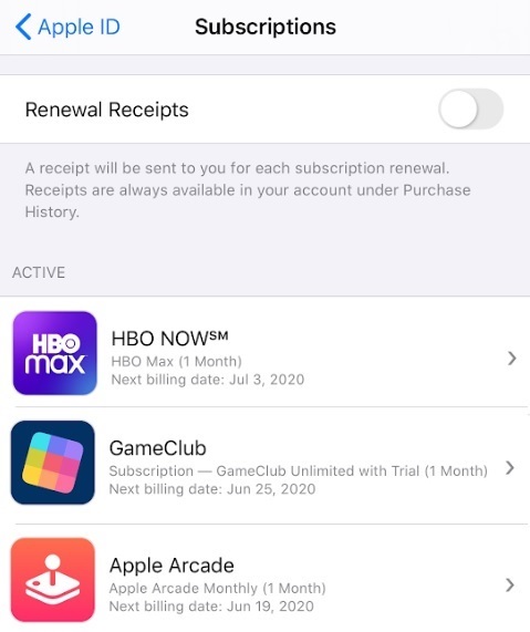 Danh sách dịch vụ App Store trả phí trên iPhone
