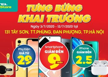 Mua smartphone giảm đến 9 triệu đồng nhân dịp khai trương Viettel Store tại Đan Phượng, TP. Hà Nội