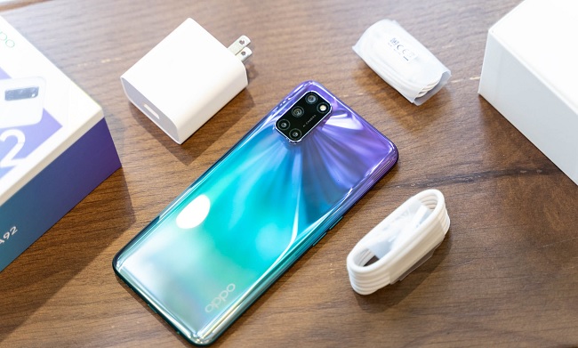OPPO A92 phiên bản màu Tím Cá Tính đẹp như mơ