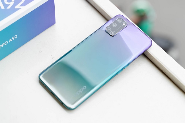 Phiên bản OPPO A92 màu Tím Cá Tính siêu ấn tượng