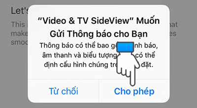 Mở ứng dụng trên điện thoại