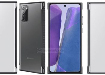 Xuất hiện ốp lưng trong suốt của Galaxy Note 20 tiết lộ thêm về thiết kế mặt trước và mặt sau máy