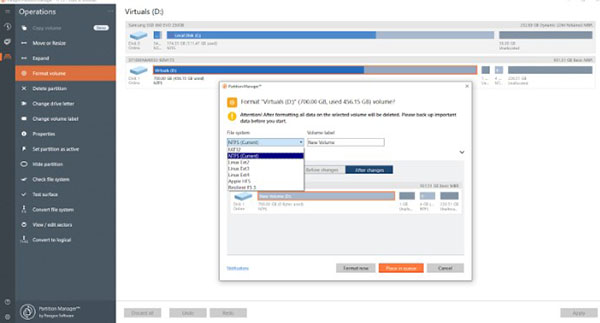 Paragon Partition Manager