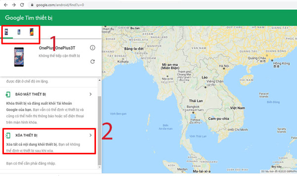 Quên mã PIN trên điện thoại Android (1)