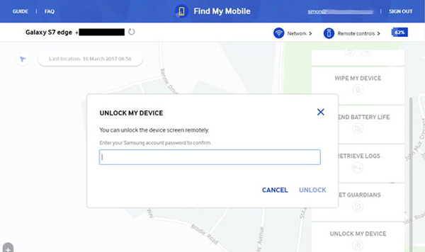 Quên mã PIN trên điện thoại Android (2)