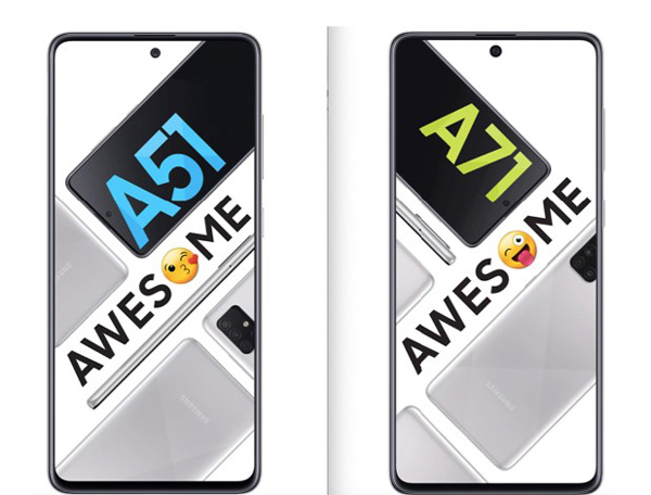 Thêm tuỳ chọn Galaxy A51 và A71 màu Bạc Haze Crush Silver siêu cuốn hút