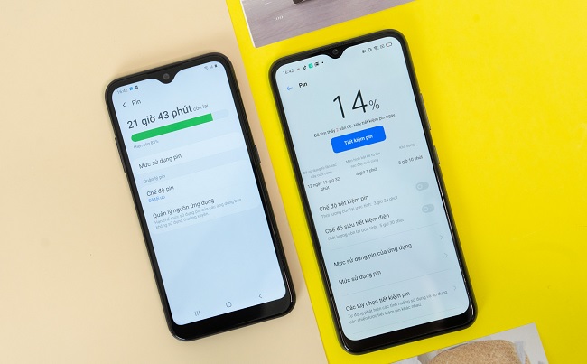 Pin của C11 lớn hơn pin của Galaxy A01