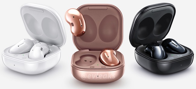 Galaxy Buds Live sẽ có 3 màu cho người dùng lựa chọn