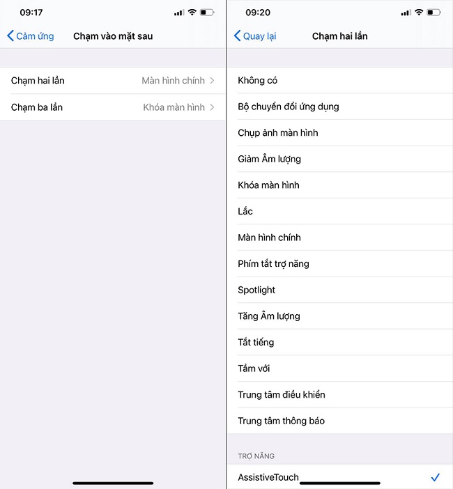 Tính năng gõ mặt lưng trên iOS 14 beta giúp việc sử dụng điện thoại tiện lợi hơn