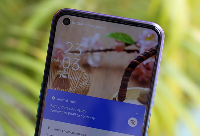 Cạnh viền được bo tròn rất mềm mại