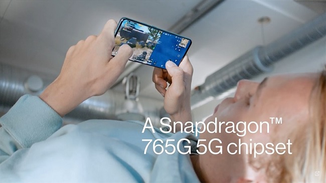 OnePlus Nord sử dụng vi xử lý Snapdragon 765G