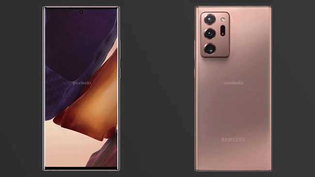 Galaxy Note 20 Ultra đẹp ngất ngây trong màu mới