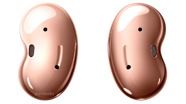 Galaxy Buds Live có thiết kế giống hạt đậu