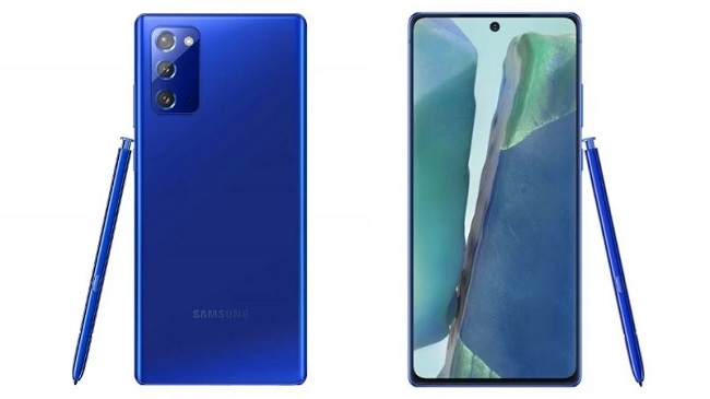 Galaxy Note 20 sẽ được phủ một lớp sơn mờ nhằm chống bám vân tay và tăng tính thẩm mỹ cho máy