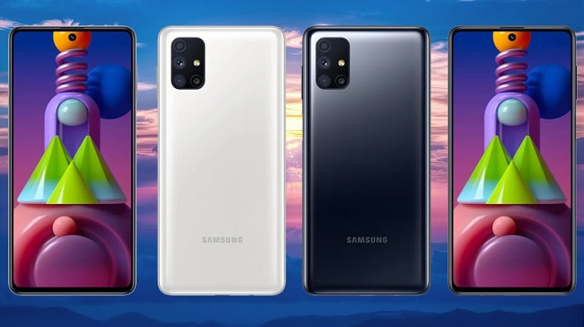 Hình ảnh báo chí của Galaxy M51