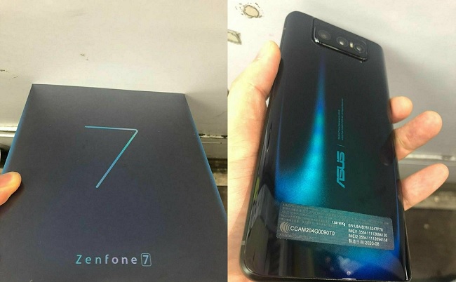 Mặt trước ZenFone 7 vẫn là một ẩn số