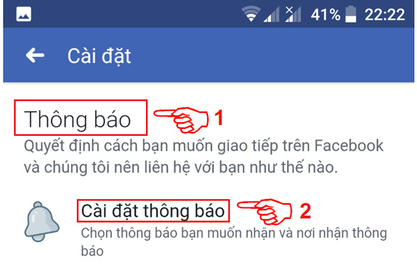 Cách bật thông báo Facebook trên điện thoại (1)