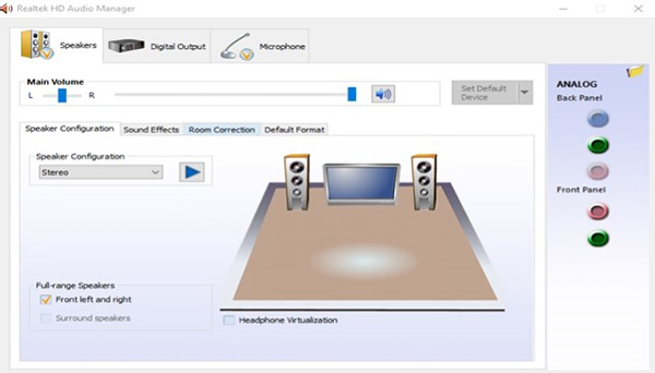 Phần mềm Realtek High-Definition Audio Driver cho Windows 10