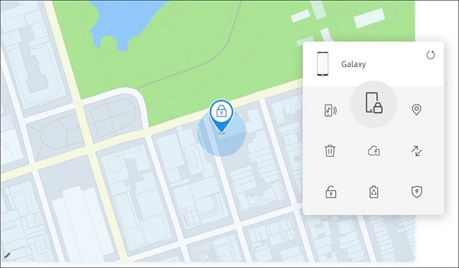 Vị trí của điện thoại