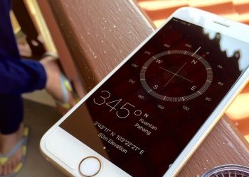 cách xem la bàn trên iPhone