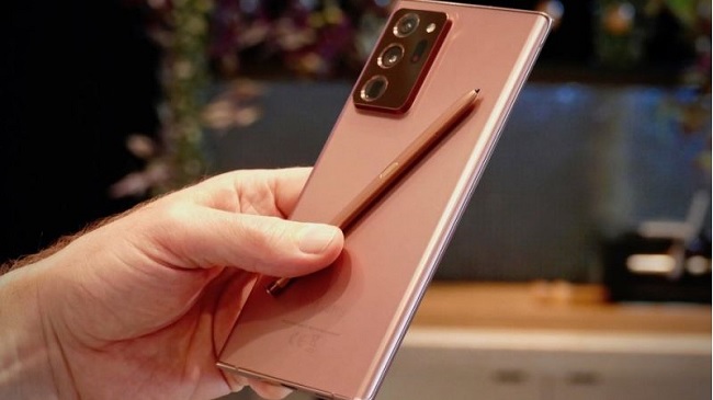 Bút S-pen trên Galaxy Note 20 Ultra không giống bút trên Note 20