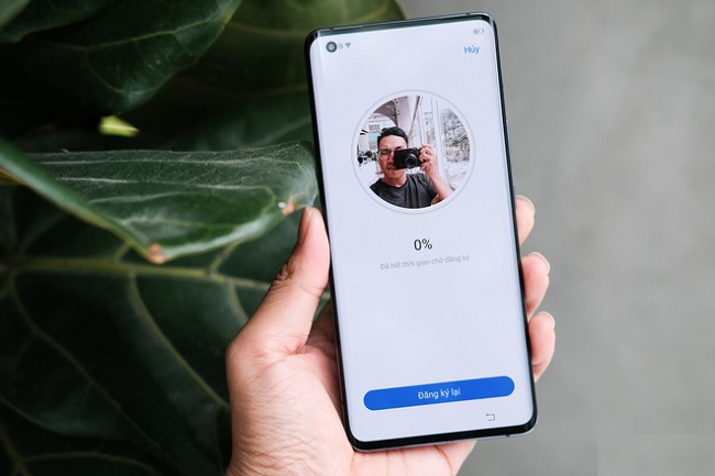 Vivo X50 Pro hỗ trợ tính năng nhận diện khuôn mặt