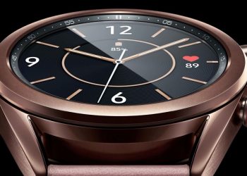 Chiêm ngưỡng ảnh render cận cảnh mặt đồng hồ Galaxy Watch 3