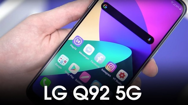 Smartphone LG Q92 5G (Ảnh minh họa)