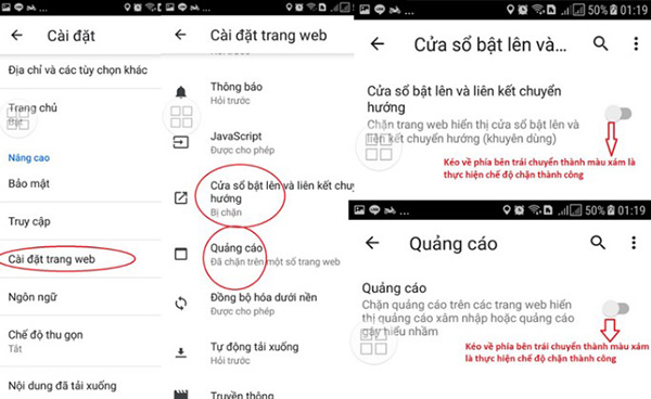 Chặn quảng cáo sử dụng Sử dụng tiện ích mở rộng AdBlock trên máy tính