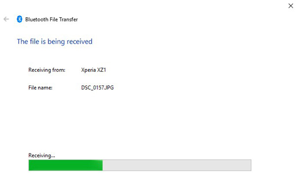 Chuyển dữ liệu từ điện thoại sang máy tính bằng kết nối Bluetooth