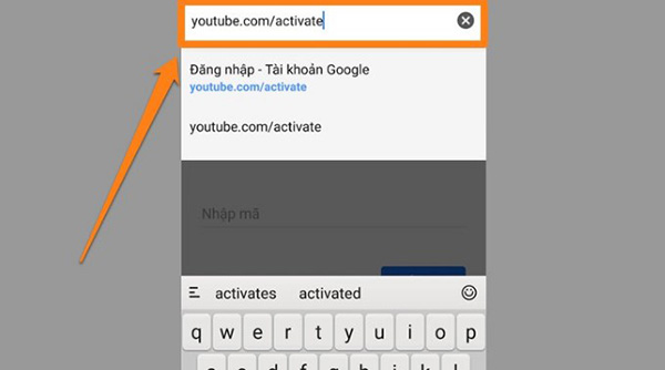Đăng nhập YouTube trên tivi bằng mã đăng nhập (1)