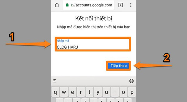Đăng nhập YouTube trên tivi bằng mã đăng nhập (1)