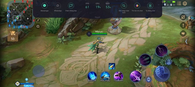 Một phân cảnh trong game Liên Quân Mobile