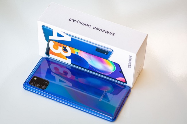 Samsung Galaxy A31 đã được ra mắt từ tháng 5/2020