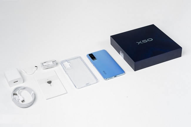 Phụ kiện đi kèm Vivo X50