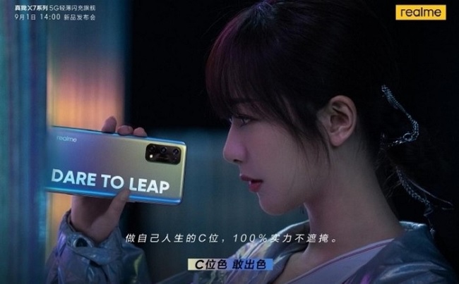 Realme X7 và Realme X7 Pro sẽ được trình làng ngày 1/9 tới đây