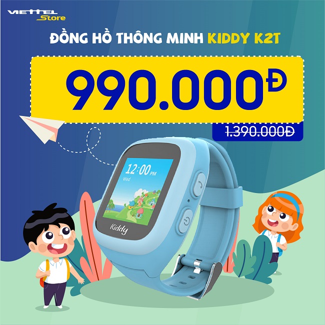 Đồng hồ thông minh Kiddy K2T