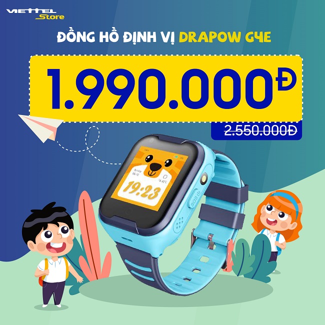 Đồng hồ định vị Drapow G4E