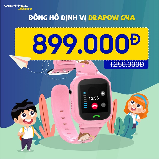 Đồng hồ định vị Drapow G4A