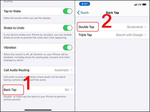khóa màn hình iphone